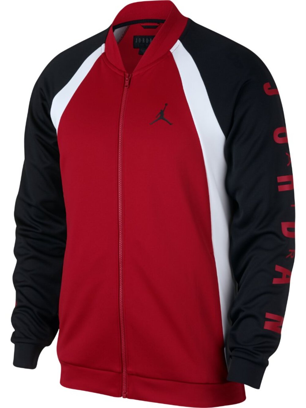 PRISTINE NIKE JORDAN JUMPMAN AQ0950-687 MEN TRACK JACKET GYM RED & BLACK SIZE XL